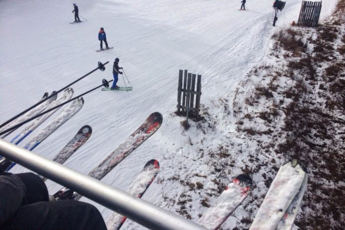 Skiing at Hunter Mountain