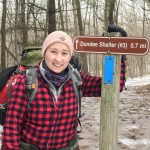 Erica Zazo Backpacking, Ice Age Trail, Wisconsin (2)