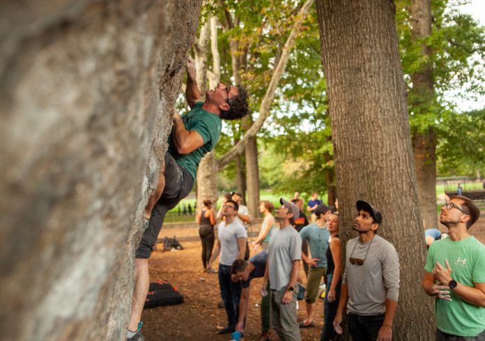 Cedar Wright Climbing in NYC