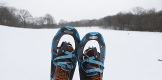 Snowshoeing in the Winter