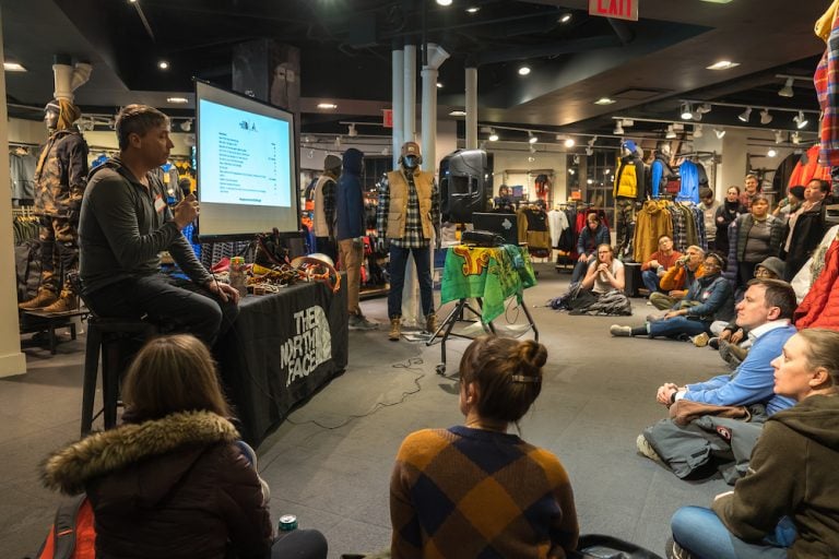 Mappy Hour at The North Face