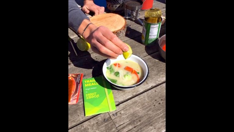 Easy Camp Cooking Recipe: Tom Yum Noodle Bowl