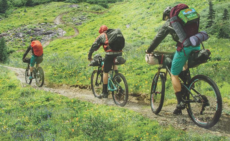 bikepacking with beer