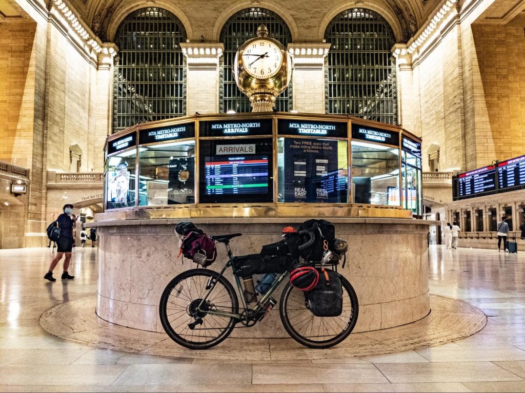 Bike in Grand Central