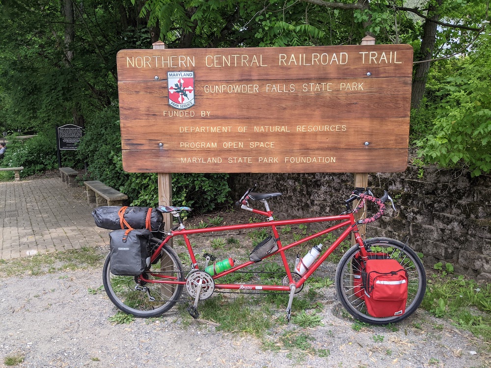 Bikepacking the North Centrail Rail Trail