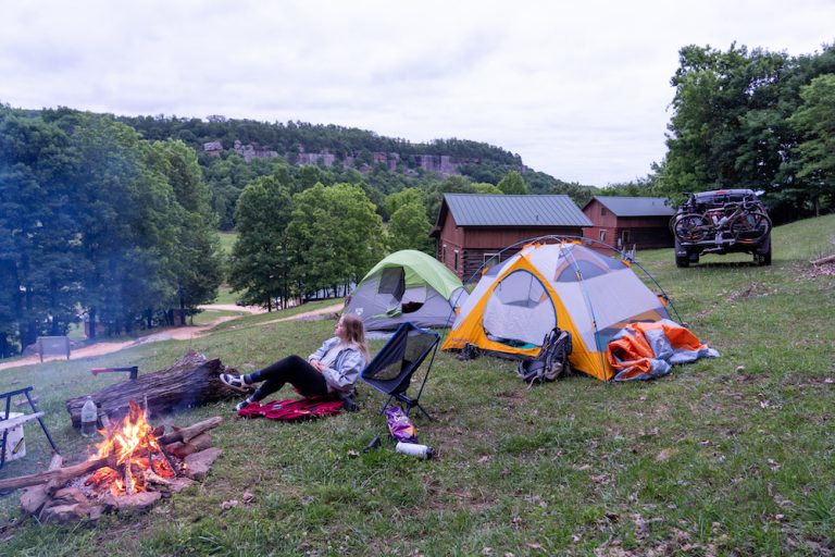 Camping in the Ozarks