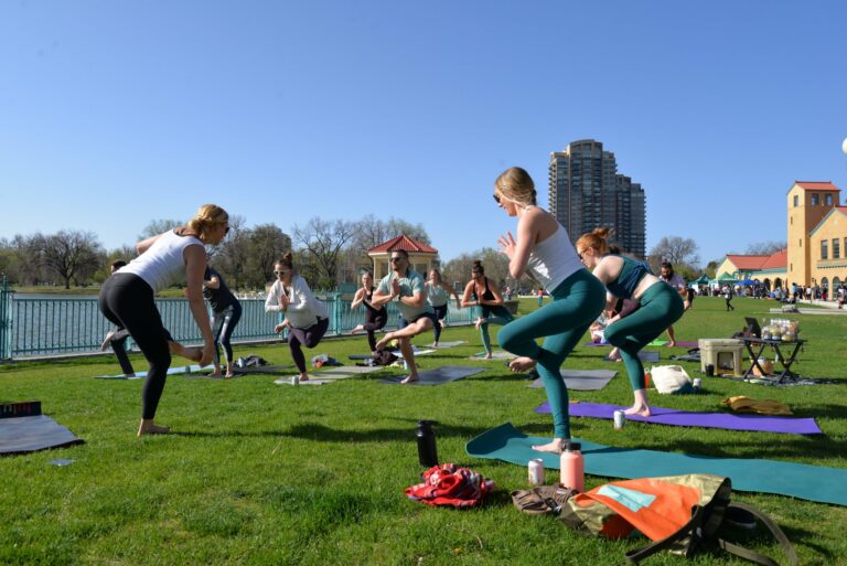 Namaste In the Park – Return of Reid Wellness