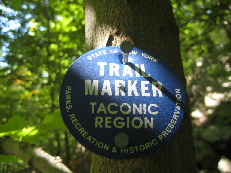 Blue Trail Marker