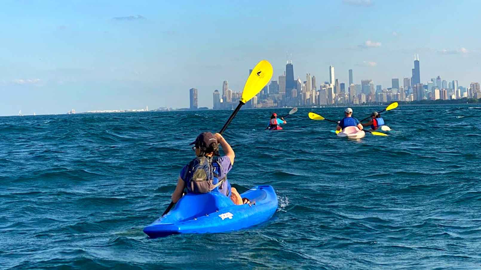 Lake Michigan Sunset Kayak at Montrose Beach | Mappy Hour